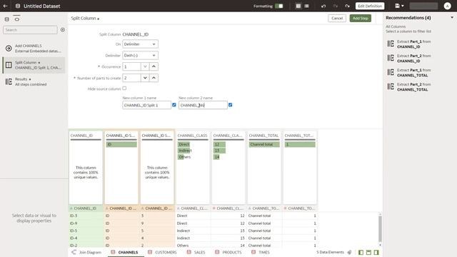 Create Datasets with Multiple Tables using Transformed Joins in Oracle Analytics смотреть онлайн