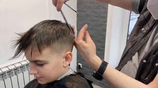 Стрижка для подростка в прямом эфире. смотреть онлайн