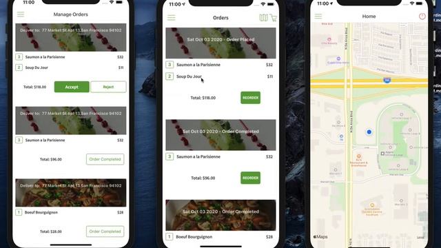 React Native Uber Eats Demo смотреть онлайн