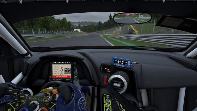 Spa-Francorchamps Qualifying AUDI R8 LMS | 16.8 | With MoTeC | Assetto Corsa Competizione смотреть онлайн