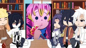 реакция хашир на Мицури♥︎ пробная версия персонажы в моем стиле.