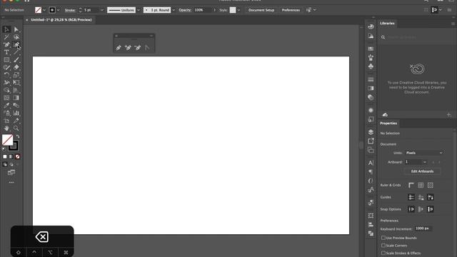 Инструмент перо в Adobe Illustrator смотреть онлайн