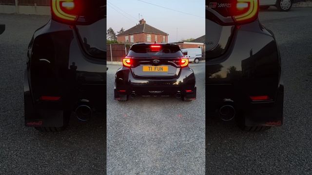 HKS Super Turbo Muffler exhaust Fitted to GR Yaris смотреть онлайн