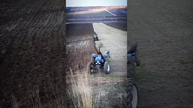 John Deere 5105m vs ford new holland 7740 ünlü pulluklar #johndeere #5105m #newholland #ford #7740 смотреть онлайн