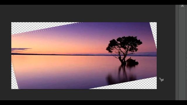 как исправить заваленый горизонт в фотошоп/how to fix littered horizon in photoshop смотреть онлайн