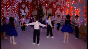 Вход-танец со звездами "Новогодняя сказка". Видео Sirin.