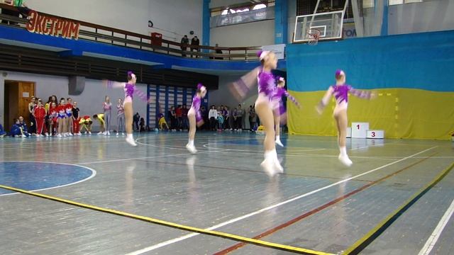 'Восторг'. База. 13.04.2019. Чемпионат по спортивной аэробике. Южноукраинск смотреть онлайн