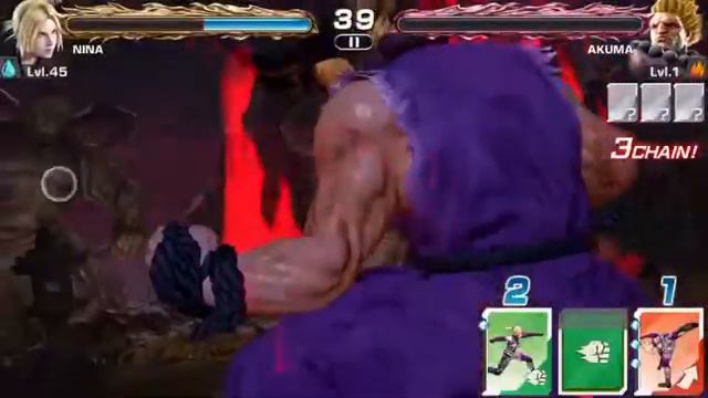 Tekken Mobile Akuma Boss Finish