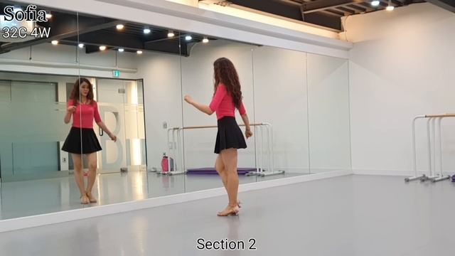 Sofia (Beginner) teach line dance смотреть онлайн