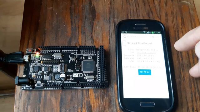ESP8266 webconfig for ART Thermostat AP Acces Point смотреть онлайн