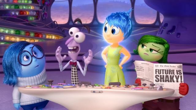 Meet Bill Hader as Fear in INSIDE OUT смотреть онлайн