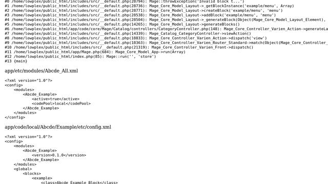 Getting "Invalid block type" exception on Magento 1.9.3.7 for custom template inside... смотреть онлайн
