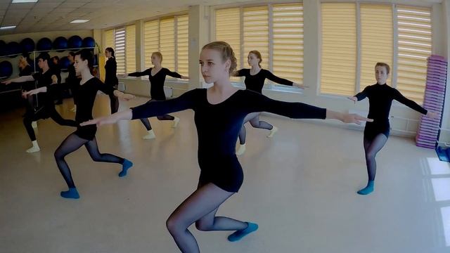 Четвёртая джазовая позиция ног | Модерн-джаз | смотреть онлайн