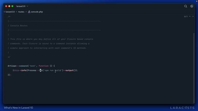 What's New in Laravel 10 - The New Process Facade смотреть онлайн