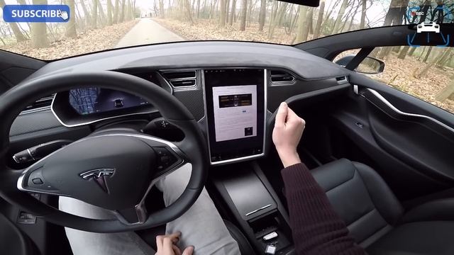 Tesla Model X P100D REVIEW POV Test Drive By AutoTopNL