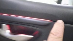 светодиодная подсветка салона на Kia Rio