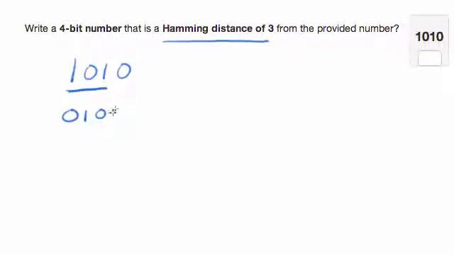How to compute a number at a given Hamming distance смотреть онлайн