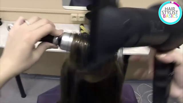 dry long hair brushing (сушим волосы с помощью брашинга) смотреть онлайн