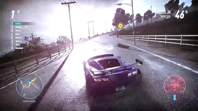 Need for Speed: Heat | Chevrolet Corvette ZR1 | Время суток: День смотреть онлайн