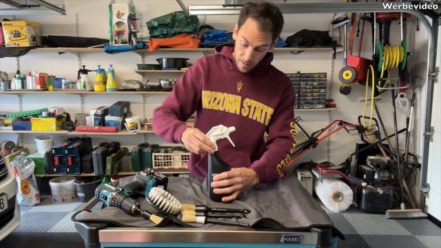 Stoffsitze Reinigen Mit Koch Chemie MRZ Mehrzweckreiniger & Makita DHP487Z Akku Schlagbohrschrauber