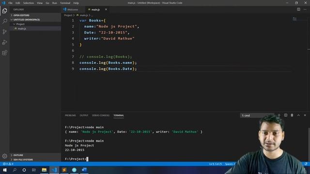 function Object And Arrow function In Nodejs - Hindi смотреть онлайн