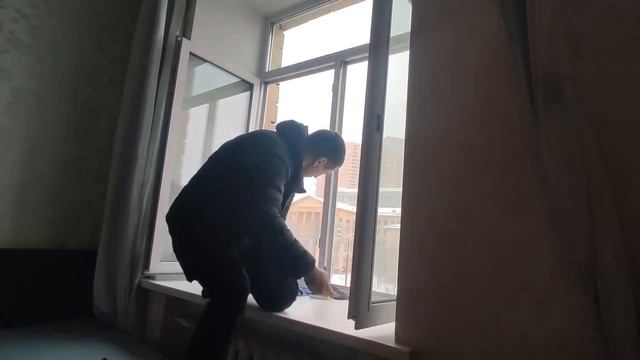 Замена уплотнителя | герметизация окна | расклинка | Волоколамское шоссе | утепление окон смотреть онлайн