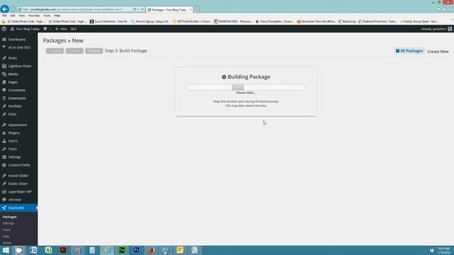 How to back up a WordPress website utilizing the duplicator plugin смотреть онлайн