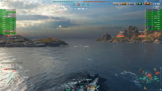 WORLD OF WARSHIPS.Вечерешний стрим=).А на море рандом.18+ смотреть онлайн