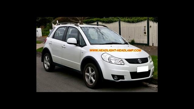 Suzuki SX4 Headlight Plastic lens Cover Lenses Scratched Replacement смотреть онлайн