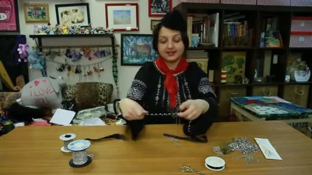 Колье из цепей своими руками: мастер-класс смотреть онлайн