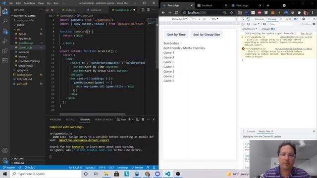 Creating a mobile data-driven React web app with Chakra UI (part 1) смотреть онлайн