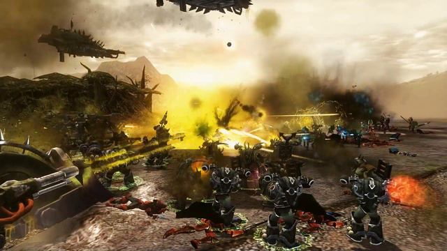 Unification Mod (New 6.9): Death Guard of Nurgle vs Ynnari! - Warhammer 40K: Dawn of War: Soulstorm смотреть онлайн