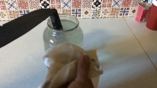 Нож из быстрореза.Травление в лимонной кислоте.2я часть. смотреть онлайн