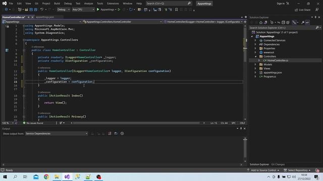 How to easily get connection string from Appsettings.json in ASP.NET 6 MVC C# смотреть онлайн