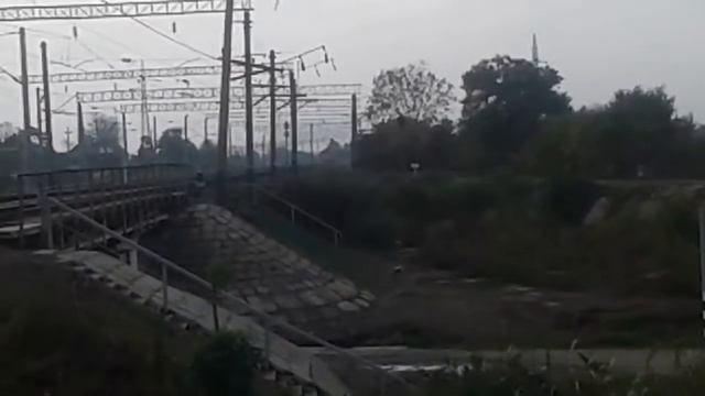 Электропоезд ЭР9МК-576 с сообщением Партизанск-Владивосток смотреть онлайн