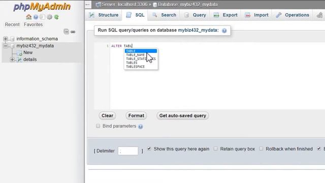 phpMyAdmin Tools - Running Queries on a Database смотреть онлайн