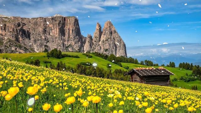 Романтическая зимняя музыка, которую стоит послушать, когда выпадет первый снег❄Теплая зимняя музык смотреть онлайн