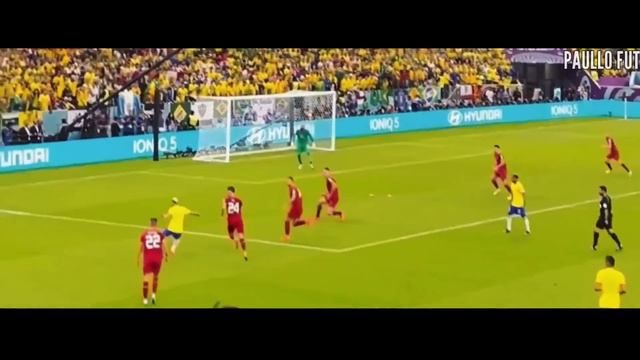 METEU ELÁSTICO COM CANETA! Antony vs Sérvia (24/11/2022) смотреть онлайн