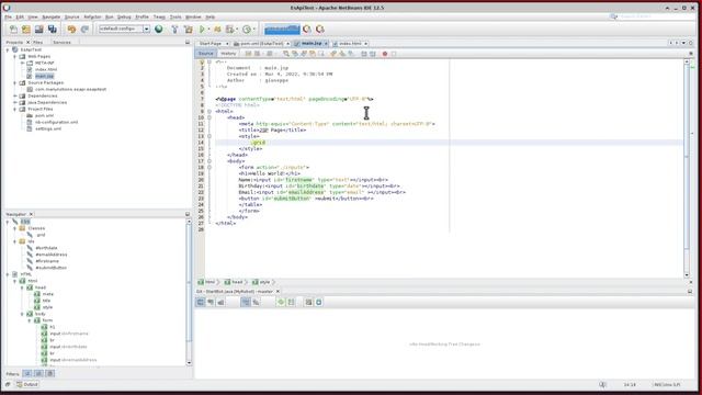 Using the EsApi in Java - part 1 - main screen grid layout using css смотреть онлайн