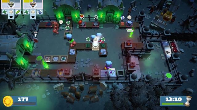Overcooked! 2 - Прохождение#5 Финал смотреть онлайн