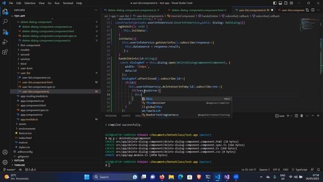 ASP Dot Net Core Class(Angular Delete Component) (Nepali) | (Class 47) смотреть онлайн