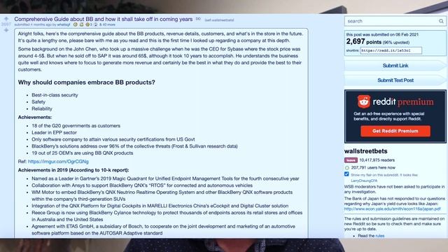 Is Blackberry Stock A Good Buy? Blackberry Stock Analysis - Can BB become the next AMC or GME? смотреть онлайн
