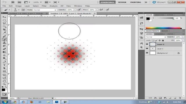 Creating a Halftone Pattern in Photoshop смотреть онлайн