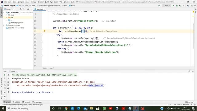 Exception Handling in JAVA || CORE JAVA || MUST WATCH || ???? смотреть онлайн