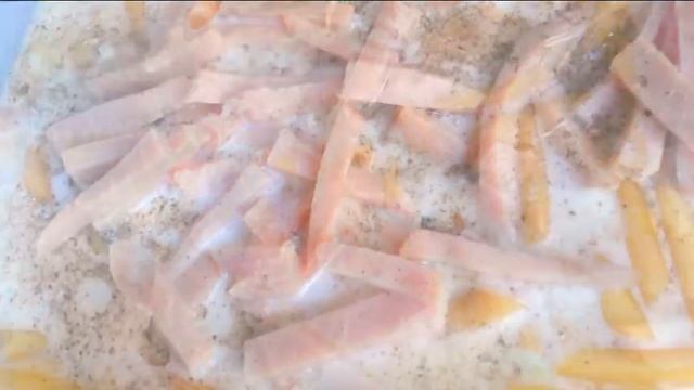 Запеканка из сырых макарон с колбасой и сыром в духовке рецепт на завтра, ужин быстро и вкусно смотреть онлайн