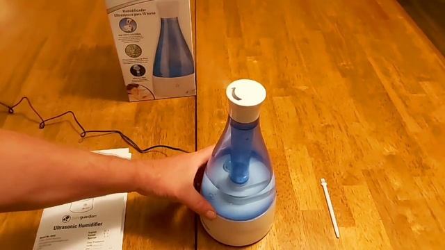 Pure Guardian 10 Hour Ultrasonic Humidifier Unboxing смотреть онлайн