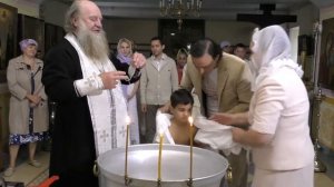 крещение ребенка в Вологде