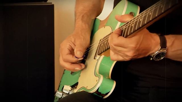 2021 Fender Telecaster 1960 Hevy Relic, aged Surf over sunburst, LTD, Winter NAMM 2021, Custom Shop смотреть онлайн