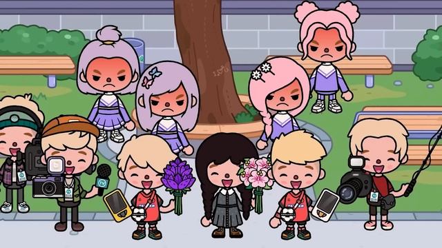 I Love KUROMI But My Mom Loves MY MELODY | Toca Life Story | Toca Boca смотреть онлайн