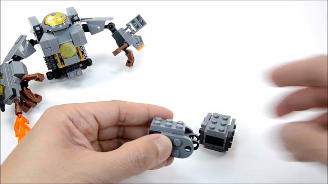 LEGO Iron Man MK1 vs Hulkbuster KnockOff Mech Suit Set w/ Iron Patriot Speed Build смотреть онлайн